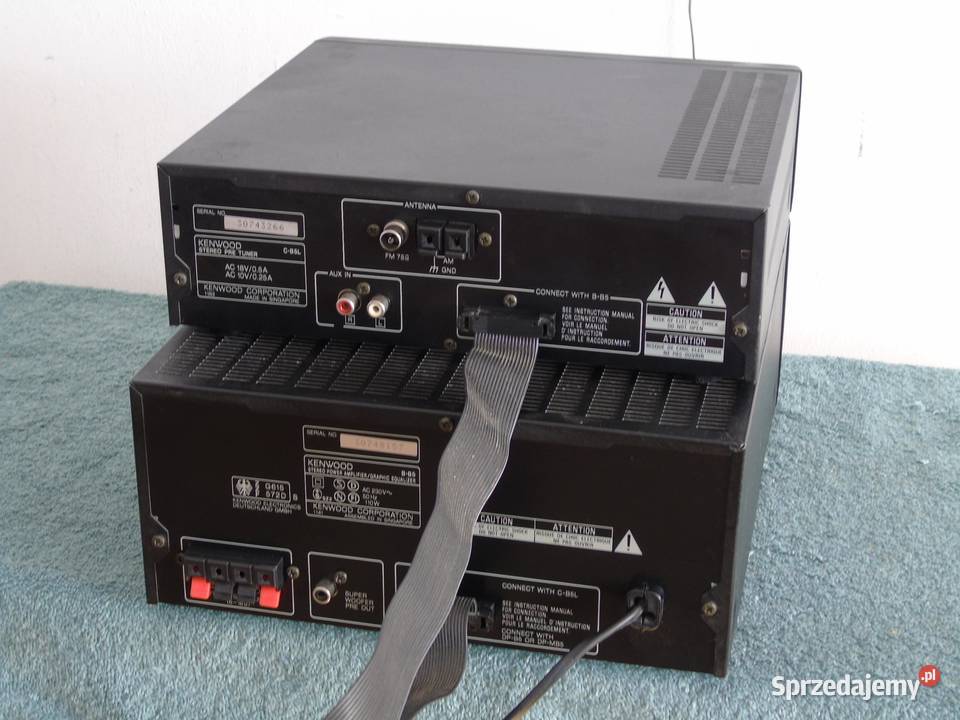 Wzmacniacz radio i korektor graficzny Kenwoo Jasło