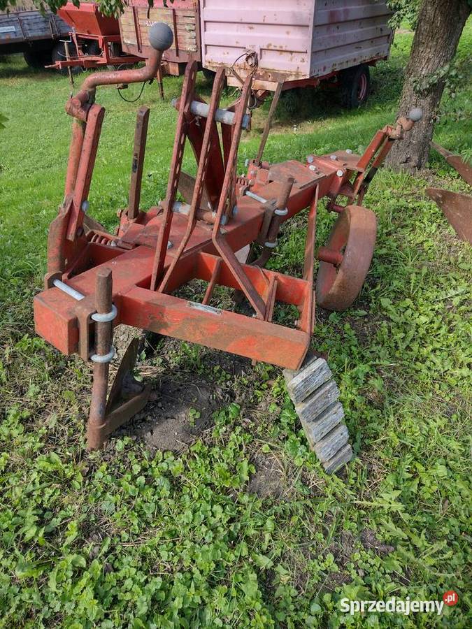 Pług 4skibowy obrotowy kverneland zabezpieczenia Sośno