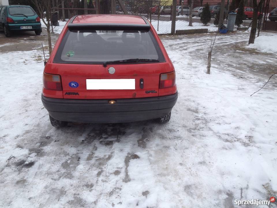 OKAZJAOpel Astra f 14 8v z 1992 rWspomaganie Marki