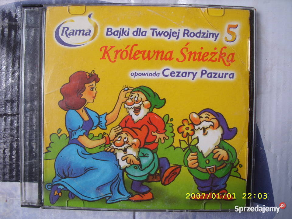 KROLEWNA SNIEZKAopowiada CEZARY PAZURA CD Wołów