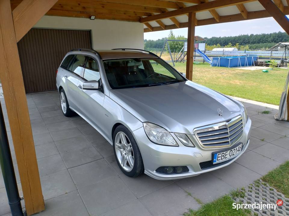 Mercedes E reflektory ksenonowe Szczerców
