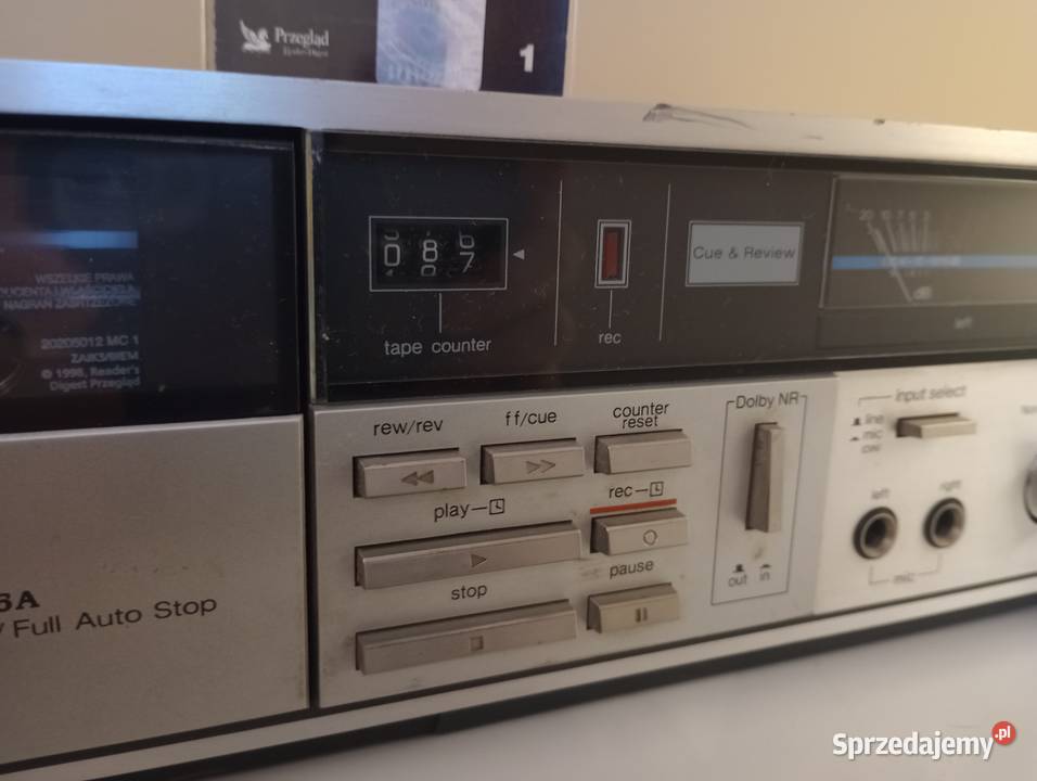 Deck Technics M 206Asprawny kaseta Piasek sprzedam