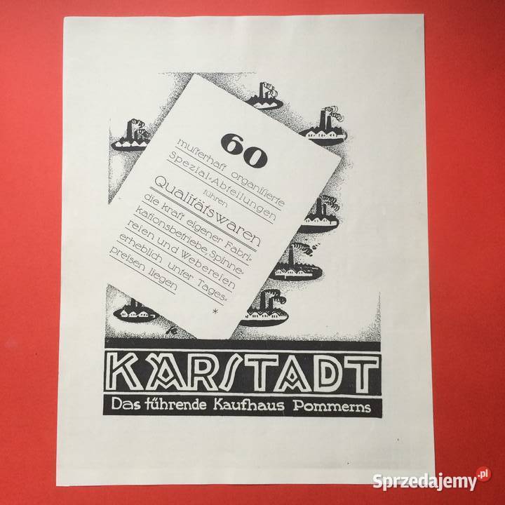 1982 Niemieckie Firmy Stettina zachodniopomorskie Szczecin