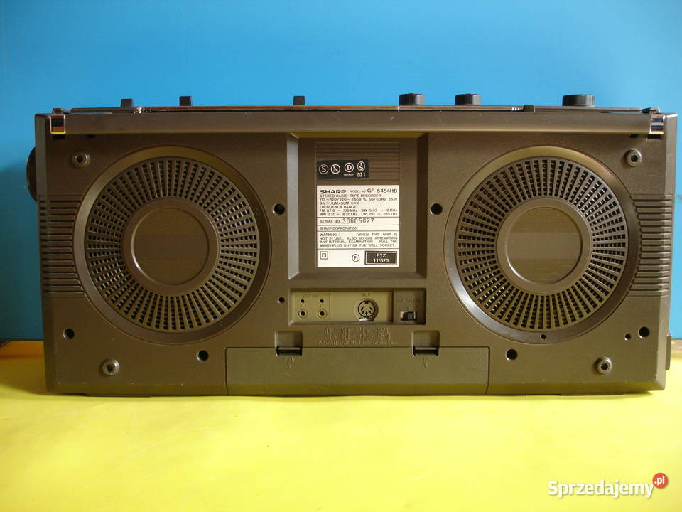 Radiomagnetofon SHARP GF5454HB Zielona Góra
