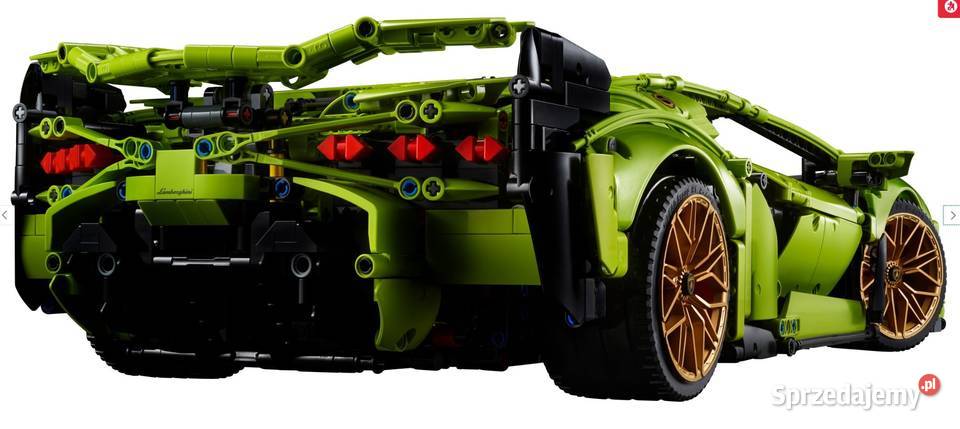 Klocki Technic Lamborghini Sin FKP37 3696klocków wielkopolskie Pobiedziska