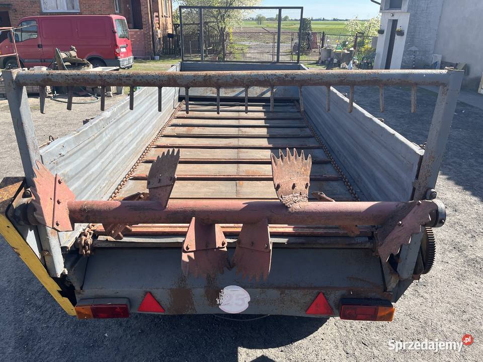 Rozrzutnik obornika Agromet 1990 Sieradz sprzedam