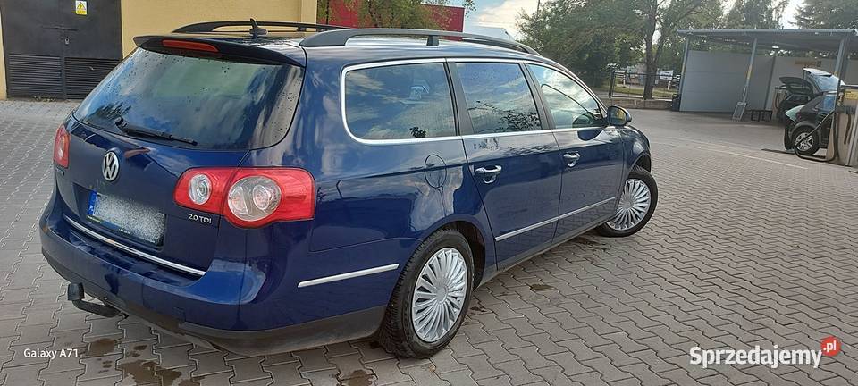 Volkswagen Passat B6 Kombi Diesel DB Stan Klima Wałcz