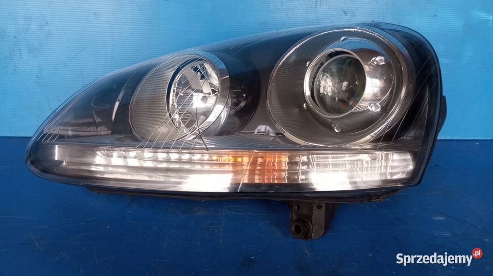 LAMPA PRAWY LEWY PRZÓD KOMPLET EU XENON VW GOLF Nowy Tomyśl sprzedam