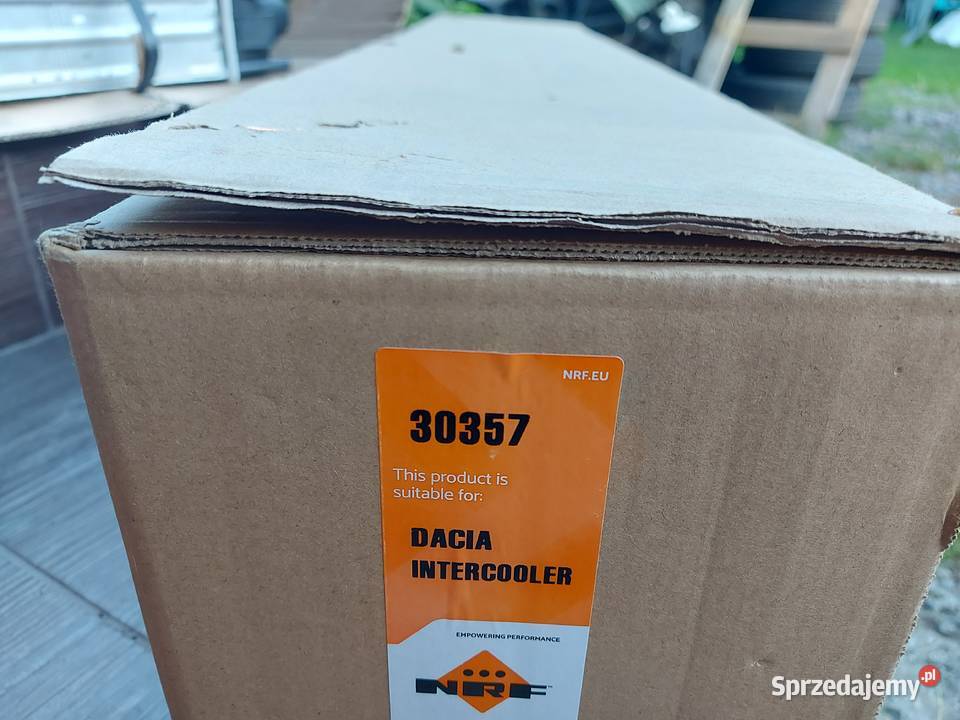 Nowy Intercooler chłodnica powietrza Dacia osobowe Chłodnice powietrza (intercoolery) Tychy sprzedam
