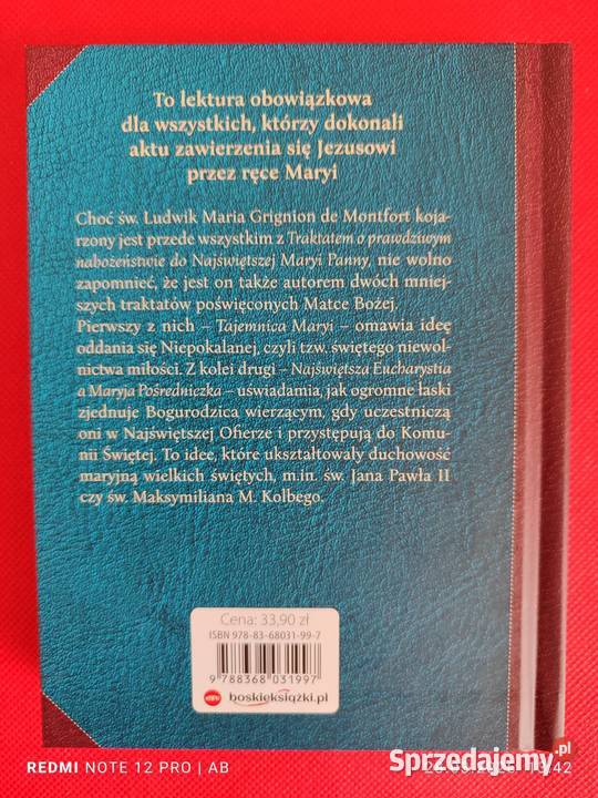 Tajemnica Maryi Najświętsza Eucharystia Grignion Katowice