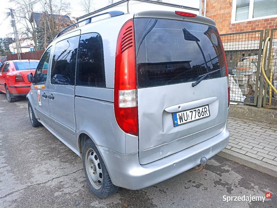 Mercedes Vaneo 2002 16 benz na części Vaneo Pruszków