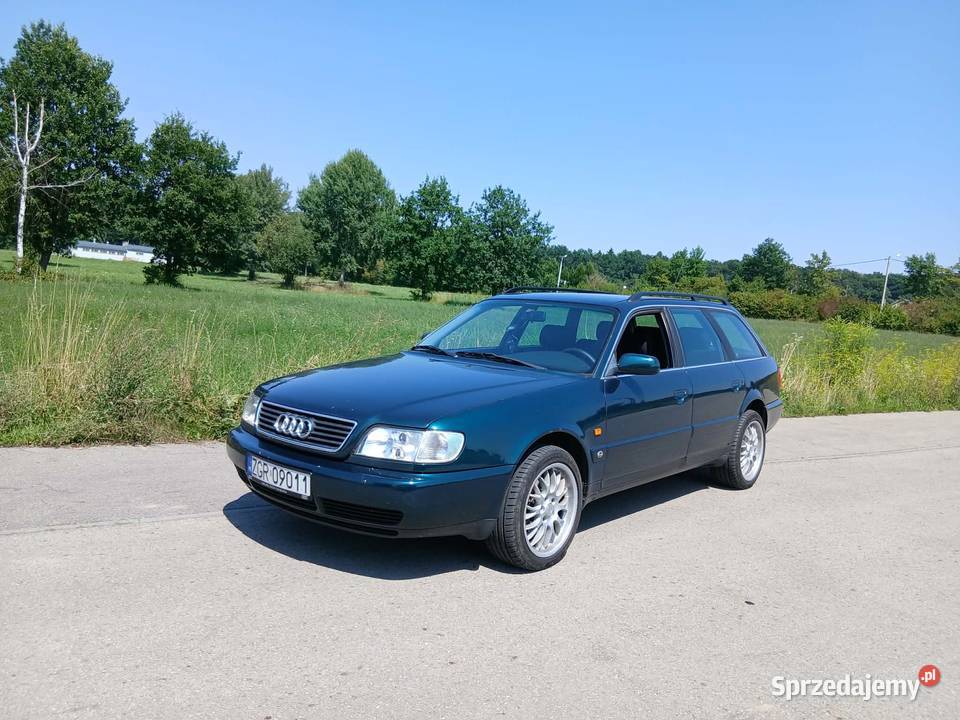 Audi A6 C4 26 V6 1996r Alufelgi Kombi Zielony małopolskie sprzedam