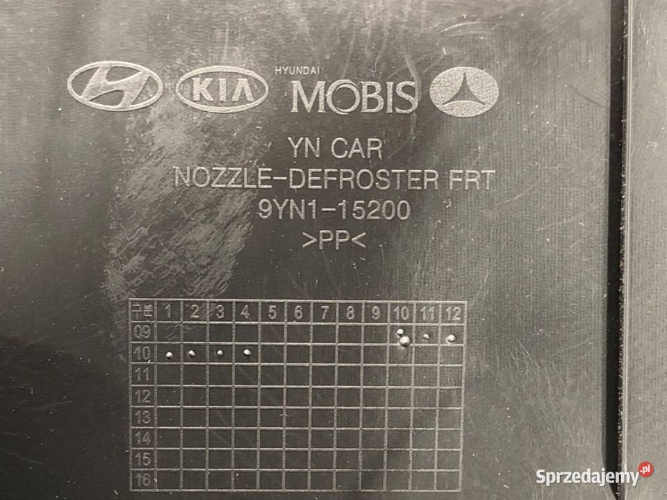 KOKPIT PODUSZKI KOMPLET KIA VENGA Minivan