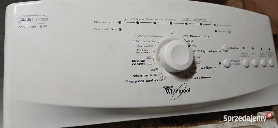 Programator Pralki Whirlpool AWE 4516P