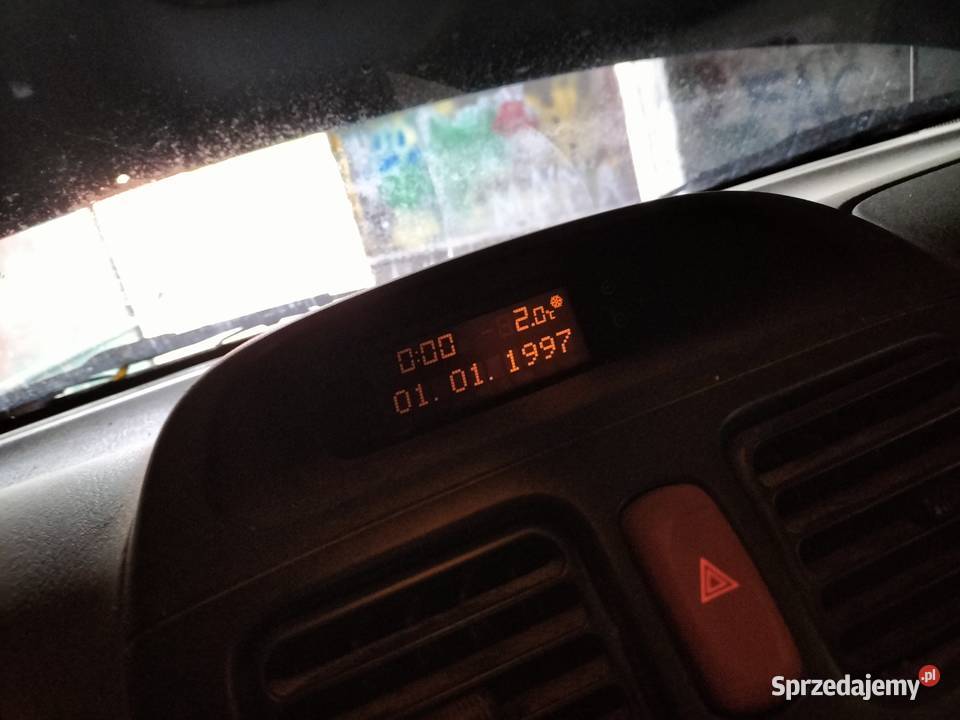 OPEL AGILA A WYŚWIETLACZ TEMPERATURY ZEGAREK Kamień-Kolonia