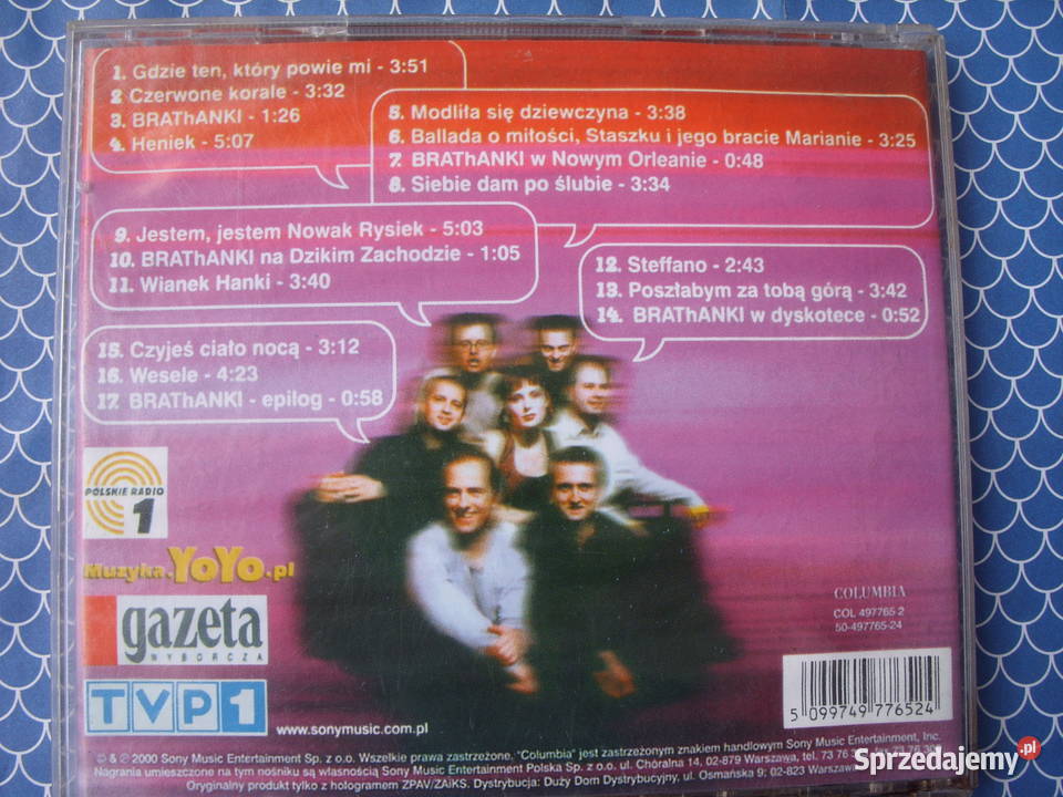 Plyta CDBRATHANKIANO 2000 dolnośląskie Wołów sprzedam