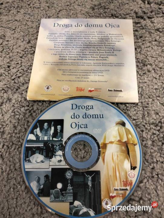 Droga do domu Ojca film DVD Filmy Nagradowice