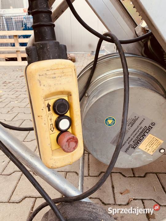 Winda dekarska Geda Combilift 200Z drabina wielkopolskie Poznań