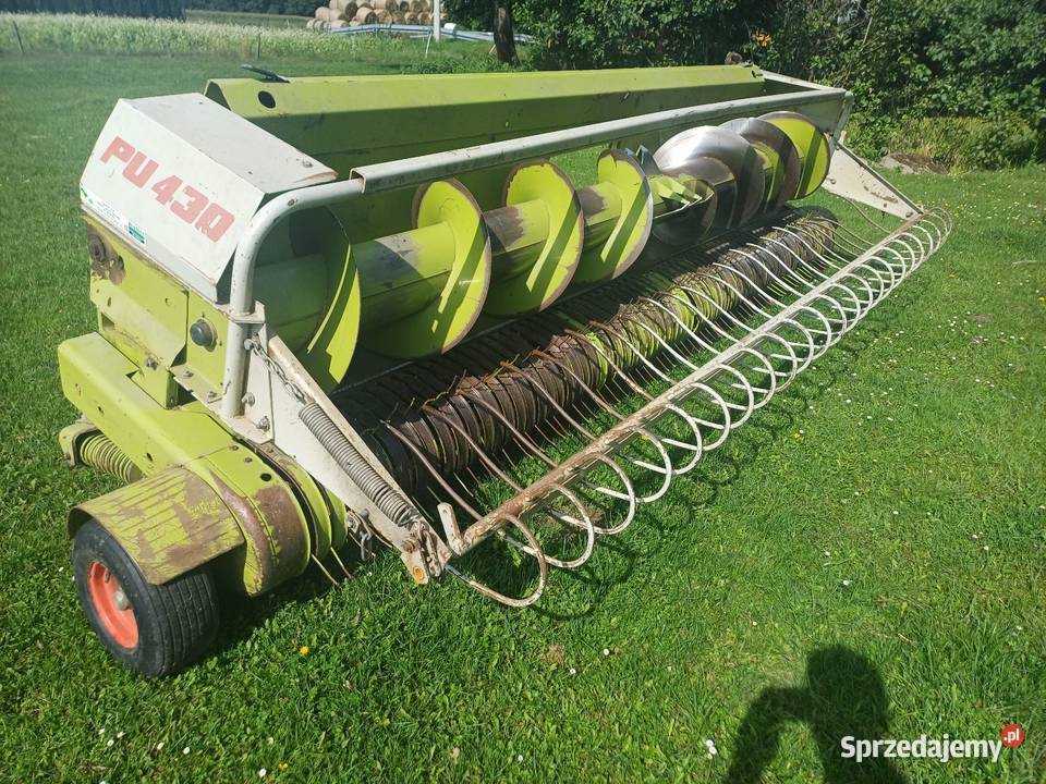 Claas PU 430 heder podbieracz do traw poplonów