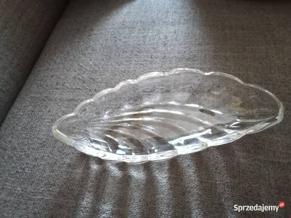 Prl śledziarka art deco szkło mała Ząbkowice Łódź sprzedam