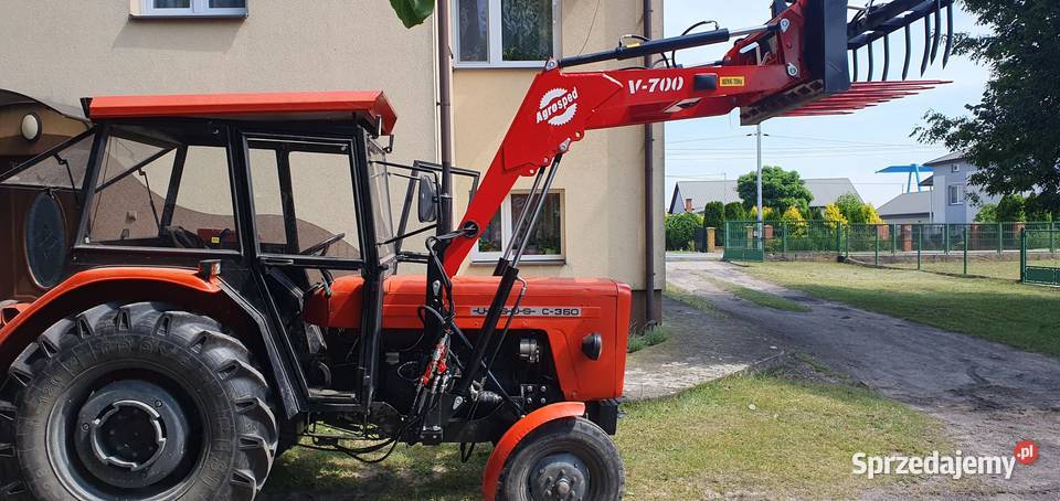 Solidny Ładowacz Tur MF c360 Zetor Dostawa Cała nieuszkodzony podkarpackie Niebieszczany sprzedam