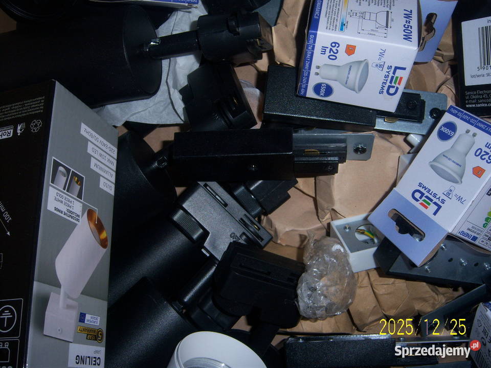 Goldlux Maribel reflektor szynoprzewód bialy Kielce sprzedam