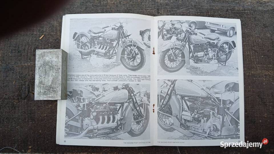 Broszyra fotograficzna starych motorow dolnośląskie sprzedam