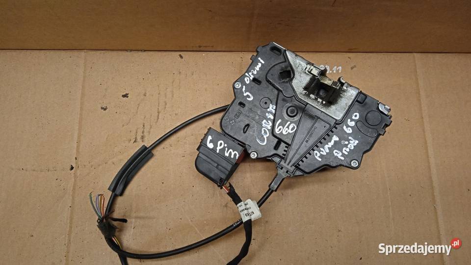 OPEL CORSA D 5D ZAMEK DRZWI PRZÓD PRAWY 6PIN Zbierkowo