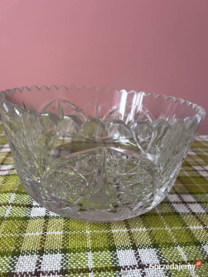 Kryształy nieużywane pomorskie Dzierzgoń sprzedam