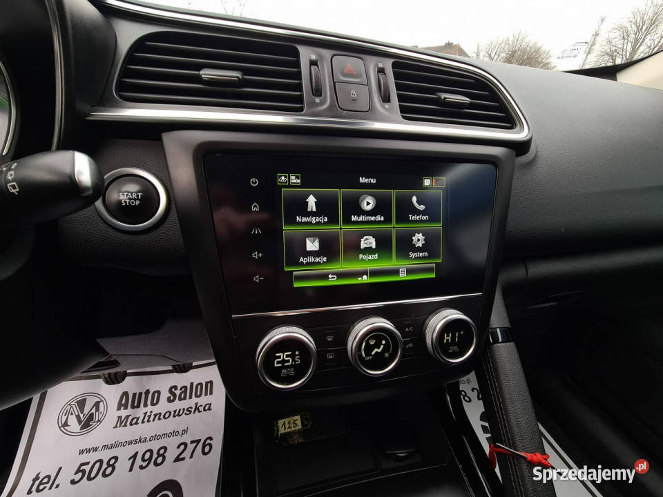 Renault Kadjar Navi 2xPDC Kamera Led Klimatronik wspomaganie kierownicy Wągrowiec