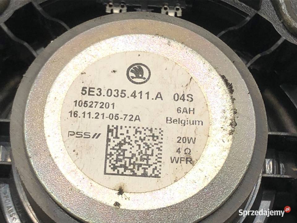 GŁOŚNIKI KOMPLET SKODA OCTAVIA IV 5E3035411A