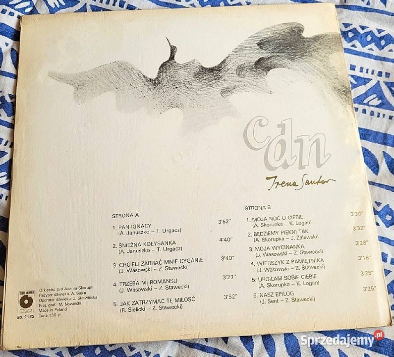 Irena Santor Cdn płyta winylowa z roku 1981 sprzedam