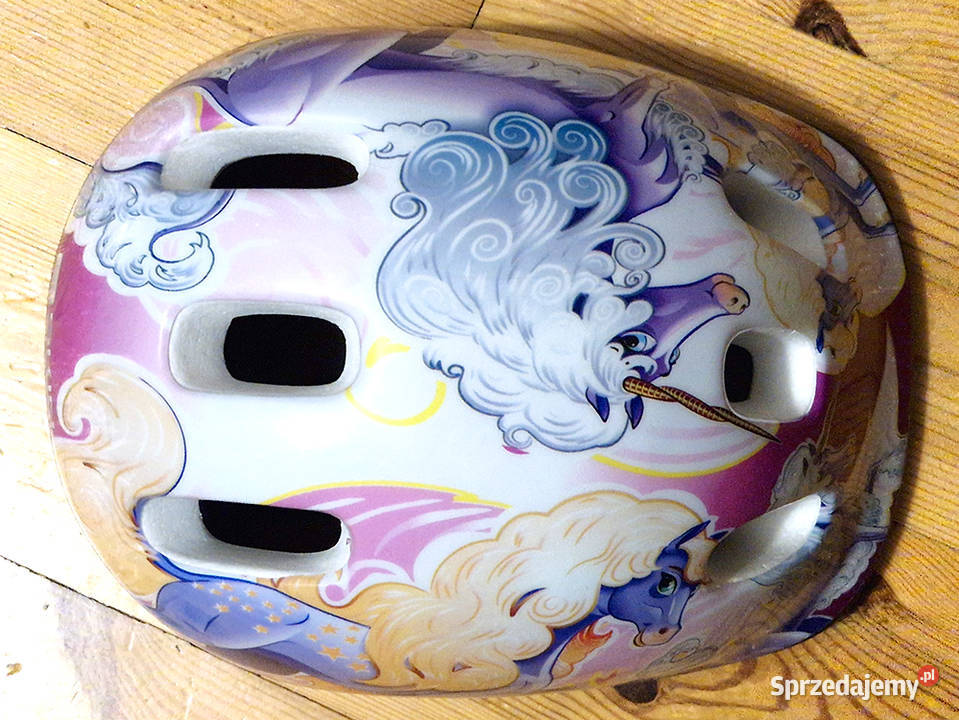 Kask rowerowy dziecięcy rozmiar S kolorowy Wieluń