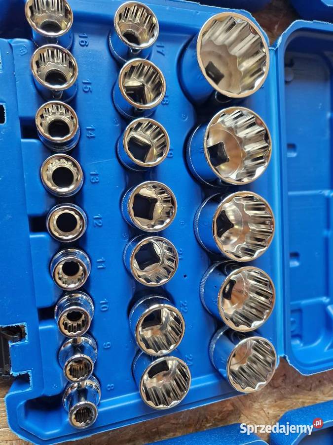 Zestaw nasadek spline 21 sztuk Hazard 12Kt 12 Głogowa