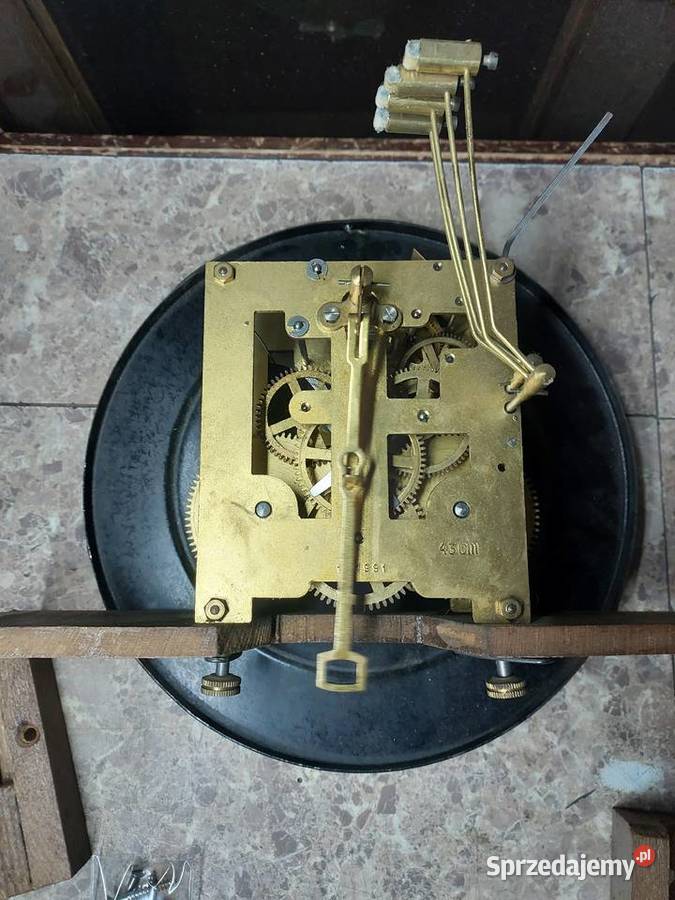 160 Zestaw mechanizm starego zegara ściennego Tczew sprzedam