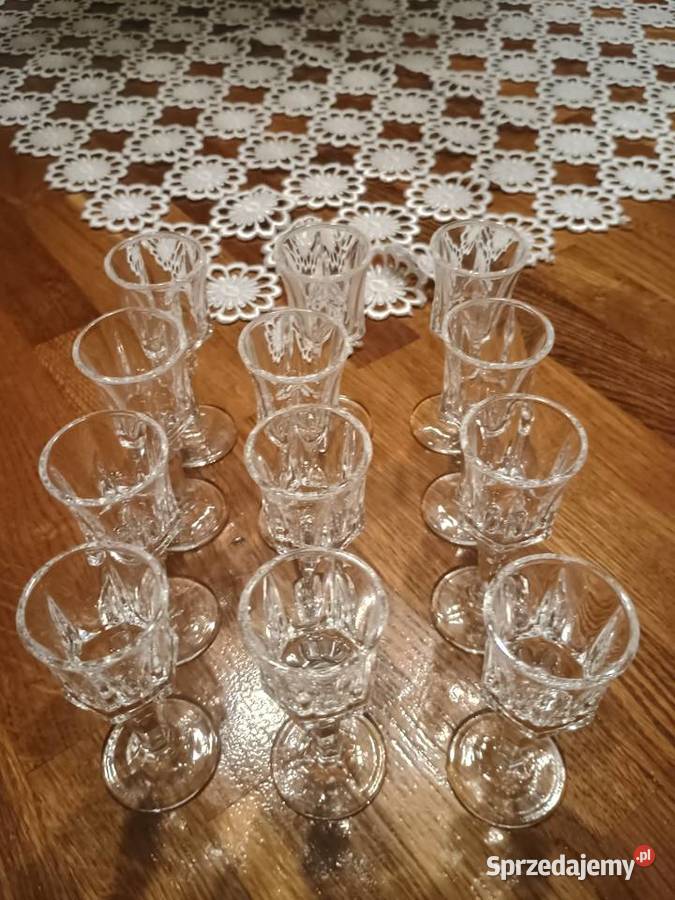 Kieliszki komplet 12 sztuk Haczów