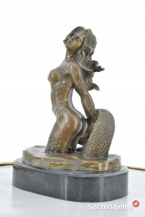 Popiersie Syreny Syrena Akt Kobieta Figura Kraków