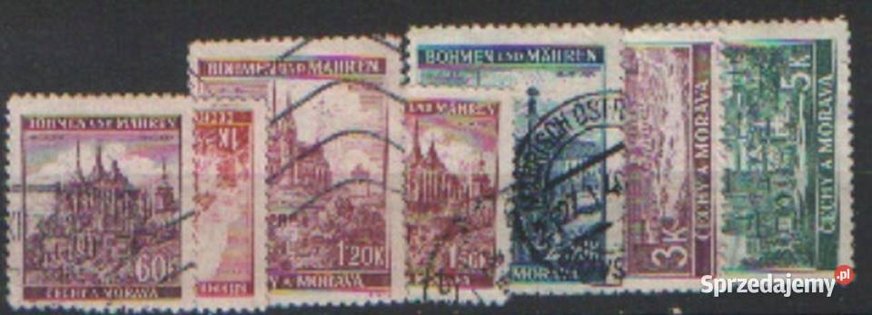 Zn B M Mi 27 30 2 3 5 kas 1939 Filatelistyka Gliwice