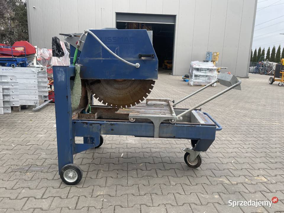 Piła stolikowa LISSMAC DTS 700 przecinarka 2018 pełny VAT Pozostałe Ślesin