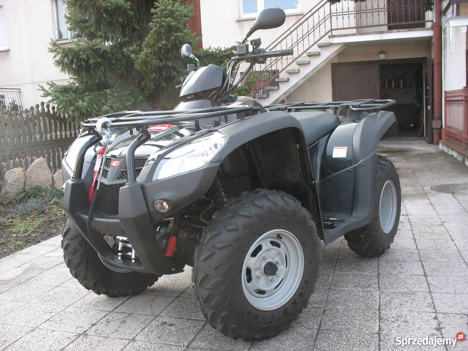 Quad Kymco MXU 500 przeprawowy przebieg 360 wielkopolskie Ostrów Wielkopolski