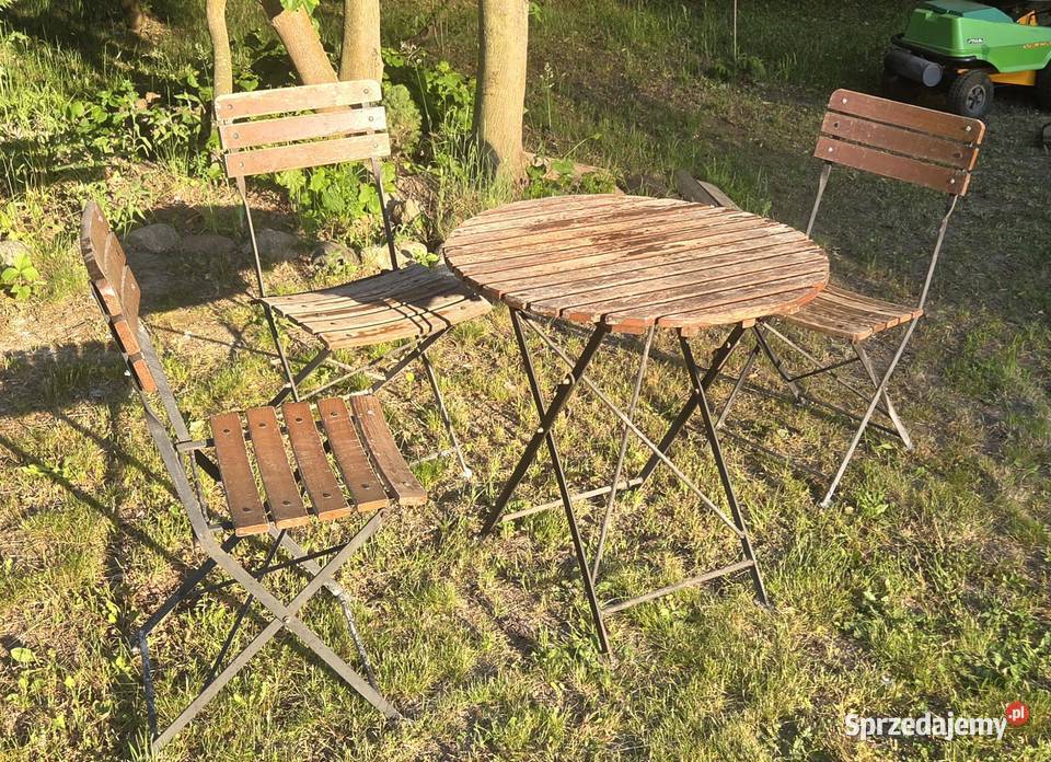 meble ogrodowe metalowe Grodzisk Wielkopolski
