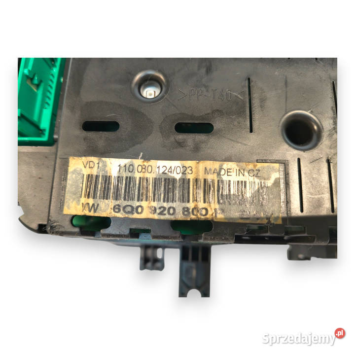 LICZNIK ZEGARY 6Q0920800P VW Polo IV 12 12V 14 osobowe Chełm sprzedam