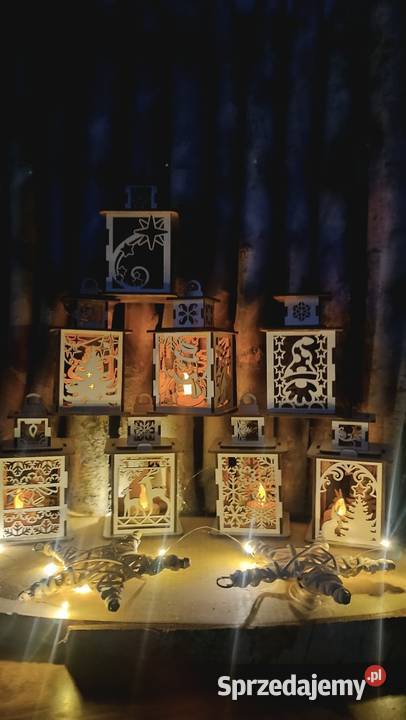 Lampiony świąteczne warmińsko-mazurskie Łukta