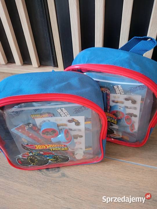 Plecaki z akcesoriami szkolnymi Hot Wheels