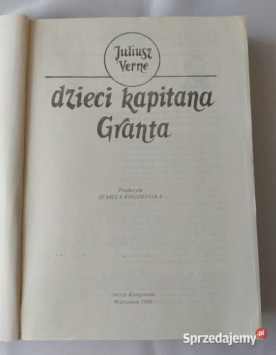 DZIECI KAPITANA GRANTA Juliusz Verne Hajnówka