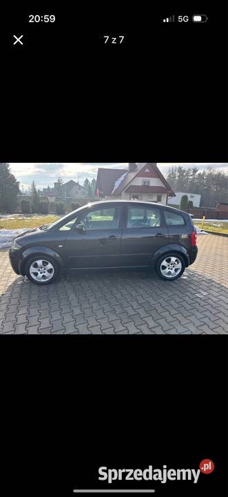 Zadbane Audi A2 nowe opony 230000km Tuliszków sprzedam