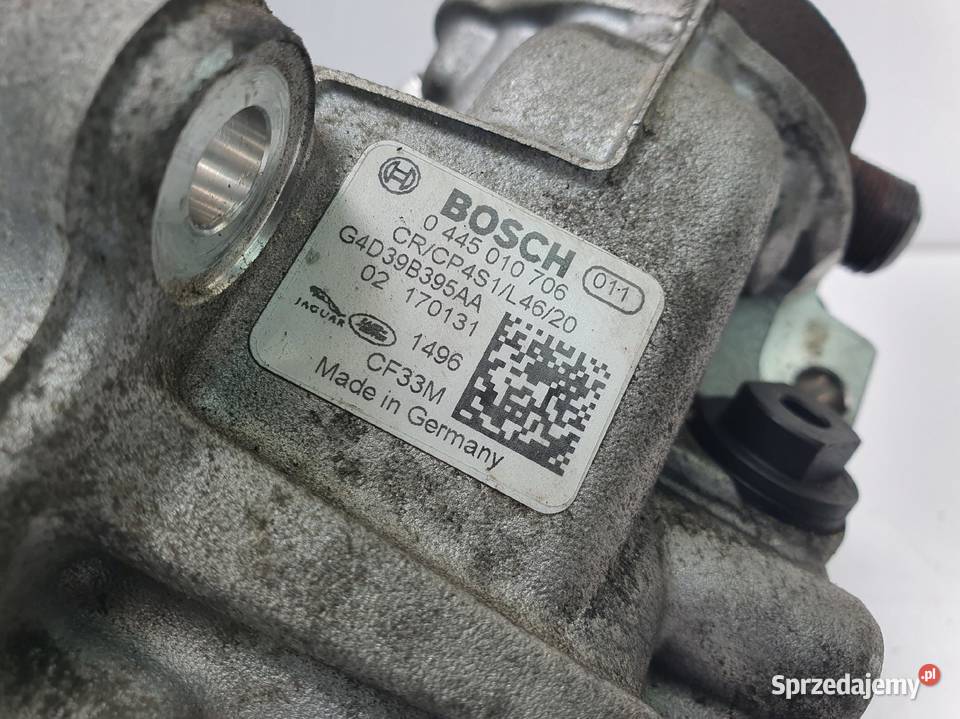 POMPA WTRYSKOWA Jaguar XE 20 D paliwa 0445010706 Chełm