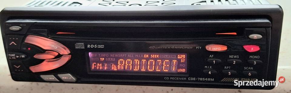 Alpine CDE7854RM radio samochodowe CD CD Warszawa