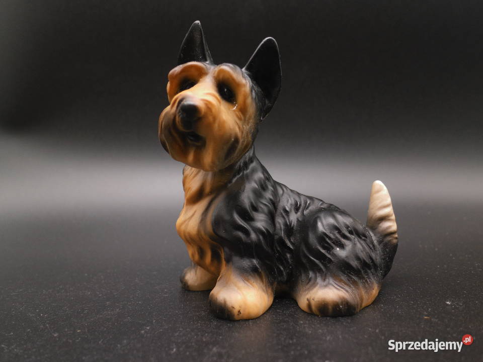 Figurka psa rasy szkocki terier GILDE HANDWERK