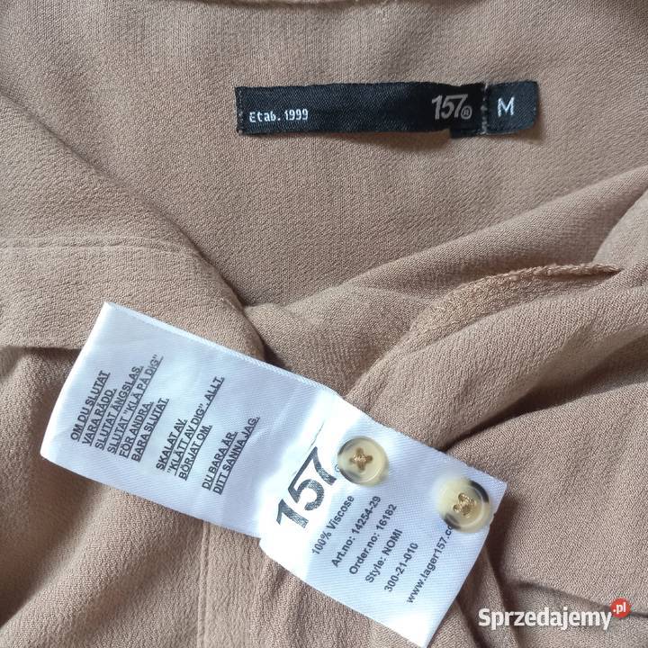 Sukienka Koszulowa brązowa Szmizjerka r 3840 Białystok
